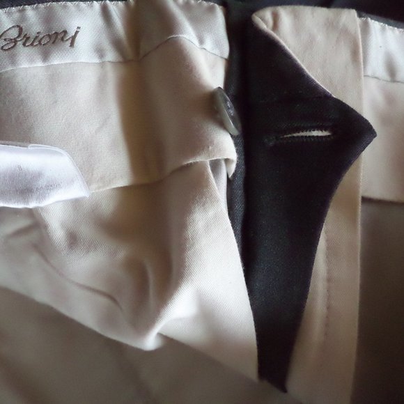 BRIONI PANTS -CARNES-Slate Gray Pants-Italy-
Size: 34R DRASTICALLY REDUCED$$$ - Picture 6 of 14